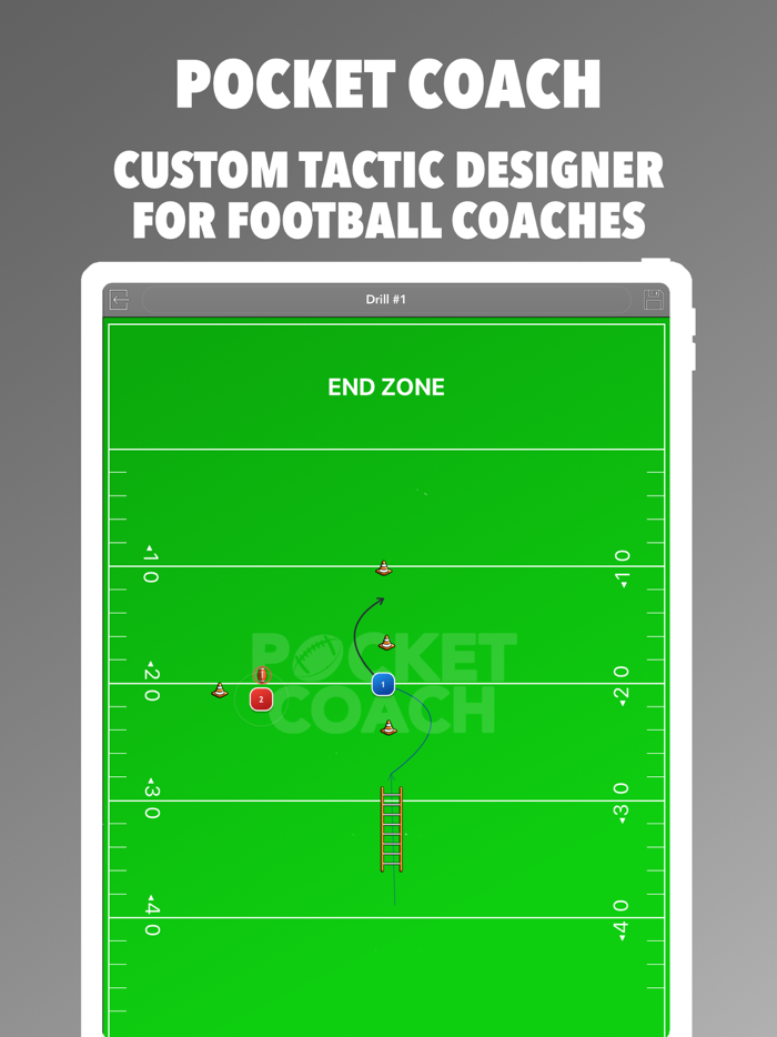 Pocket Coach Football Board