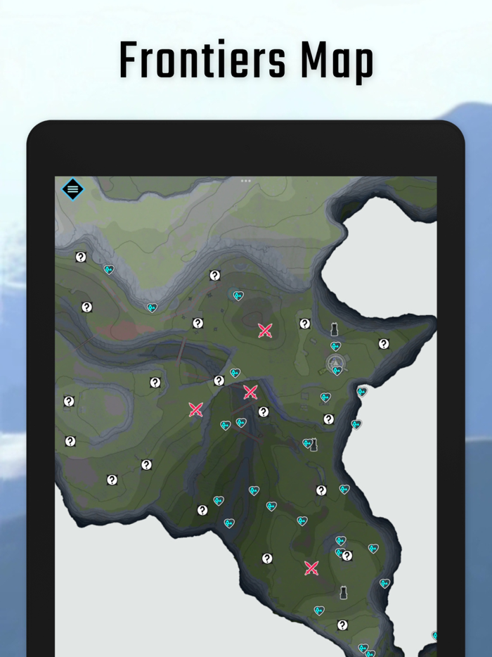 Frontiers Map