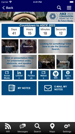 Game screenshot ASCE Conferences and Event apk