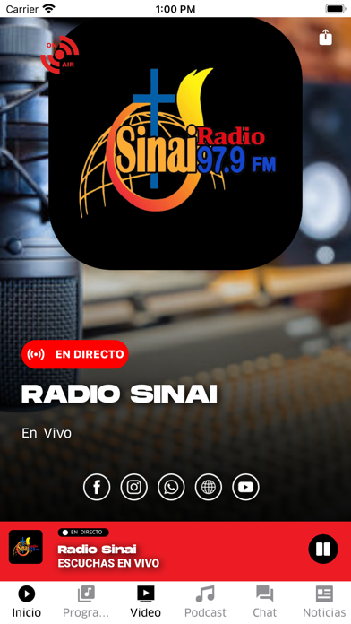 Radio Sinai Screenshot