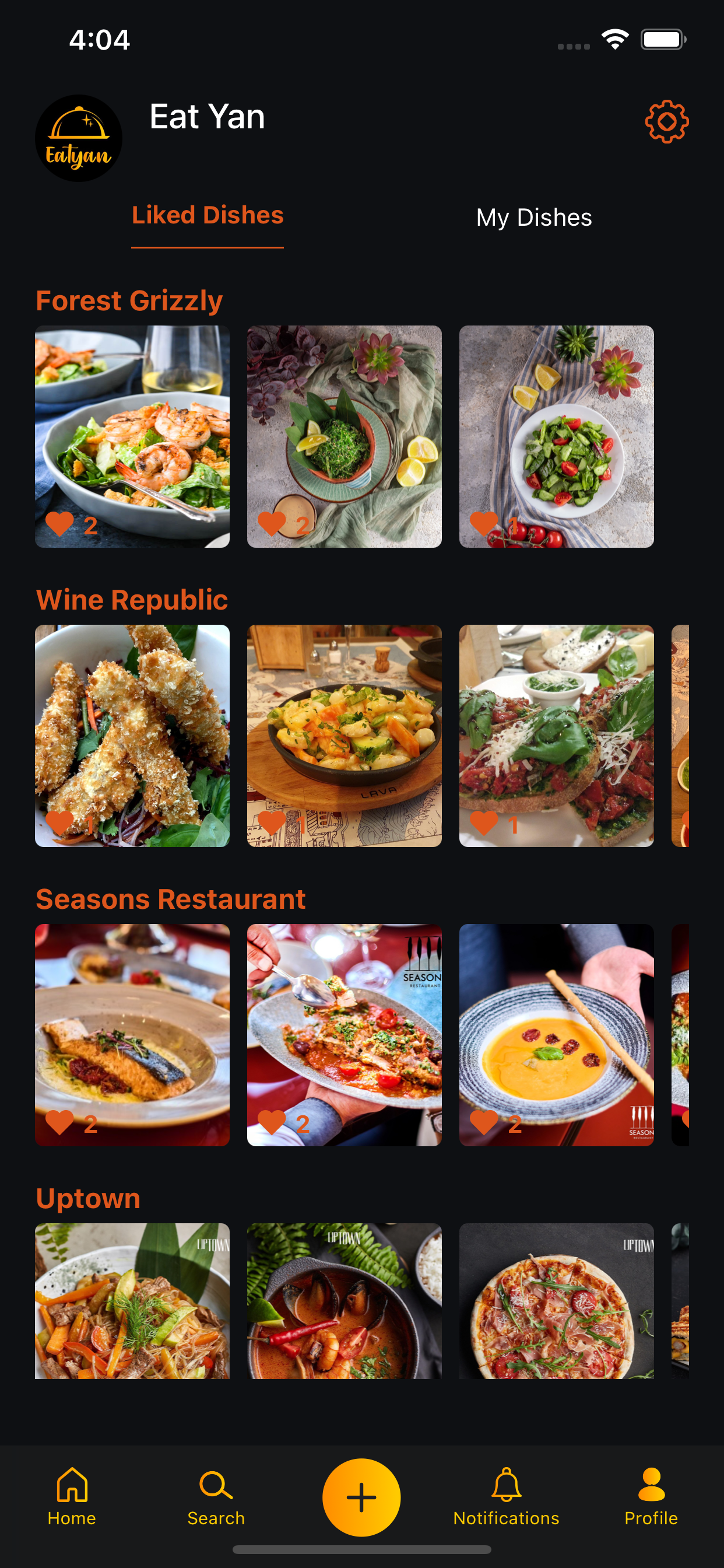 Eatyan - Restaurant/Food Guide