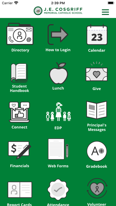 JE Cosgriff Memorial School Screenshot