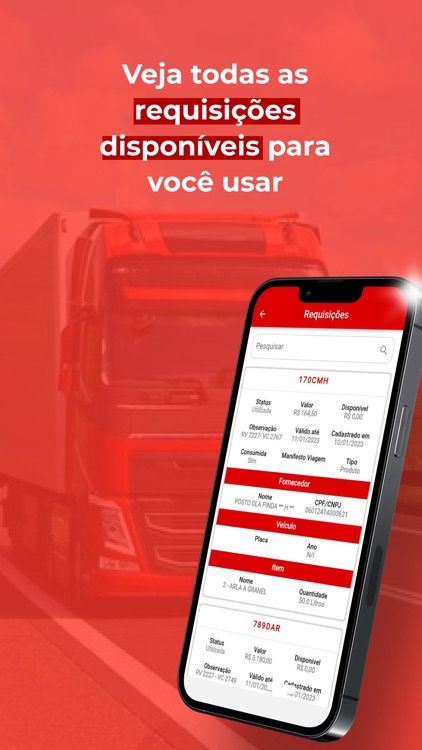 Rede Frota: Motorista