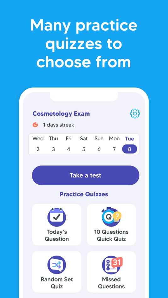 #5. Cosmetology Exam Prep Test (iOS) 由: Best Fun Games