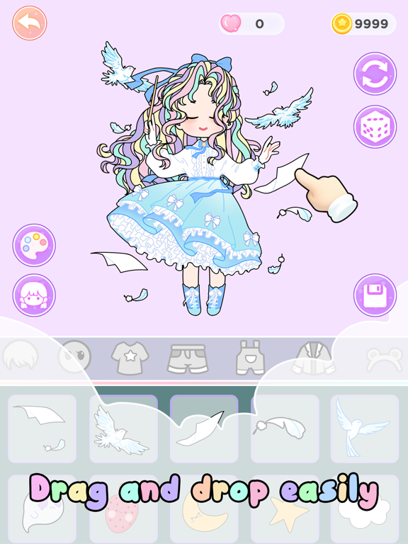 Pastel Doll: Dress Up Gameのおすすめ画像4