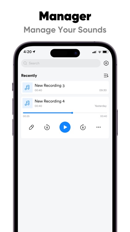 Audacity: Audio Recorder screenshot-4