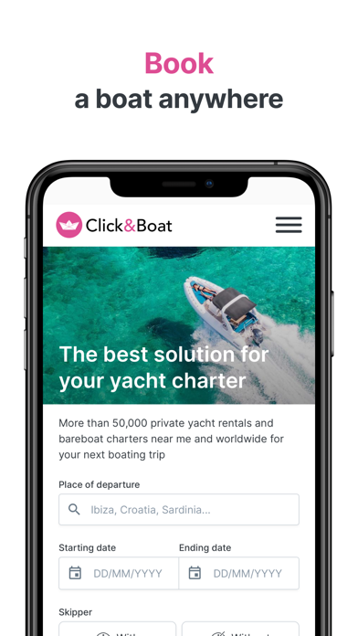 Click&Boat – Yacht Charters Screenshot