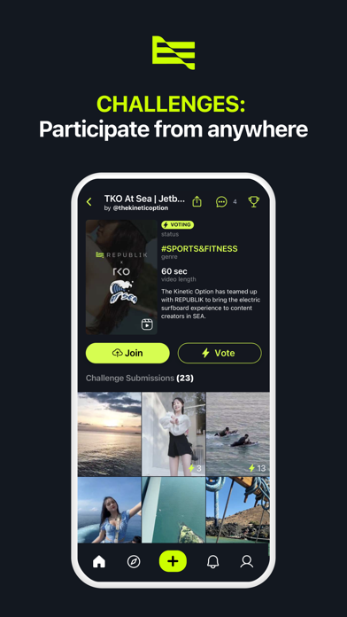 RepubliK・Social Media Platform Screenshot