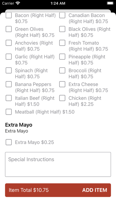 Roma Pasta and Pizza Screenshot