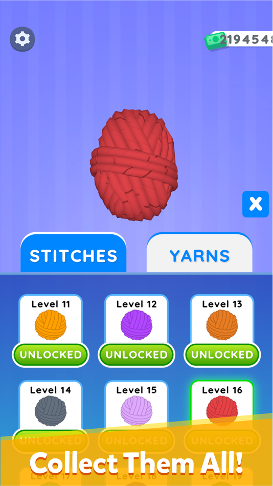 #3. Idle Sew (iOS) 由: mudio
