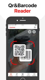 qr code barcode reader ai iphone screenshot 1