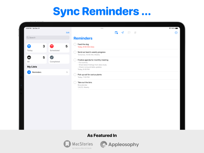 ReminderCal - Reminders to Cal