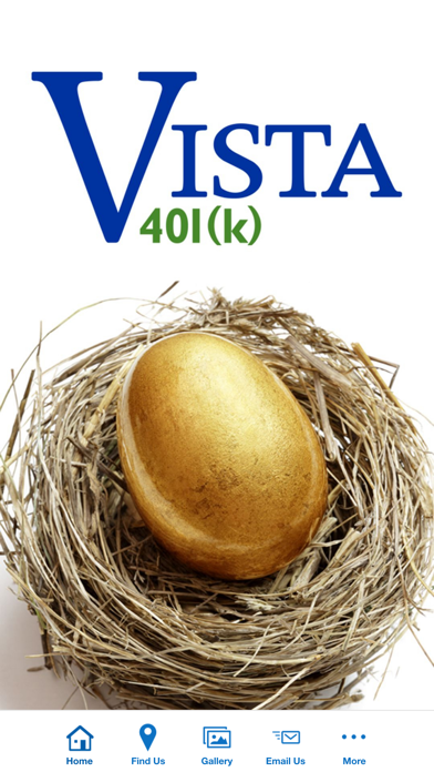 Vista 401(k) Screenshot