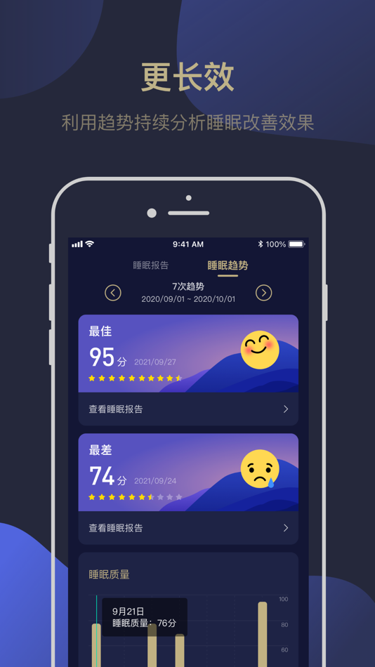 #4. 禅眠-科学睡眠管理APP (iOS) 由: 上海智纤至康(智能)科技有限公司