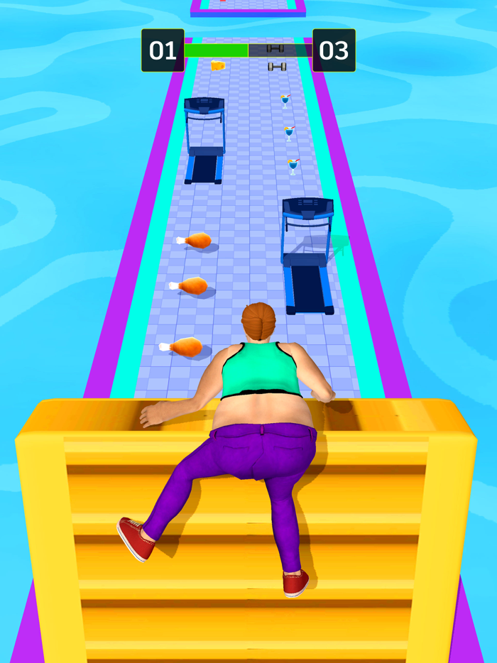 Run and Get Fat or Flex Six Pack