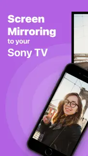 sony tv screen mirroring cast iphone screenshot 1