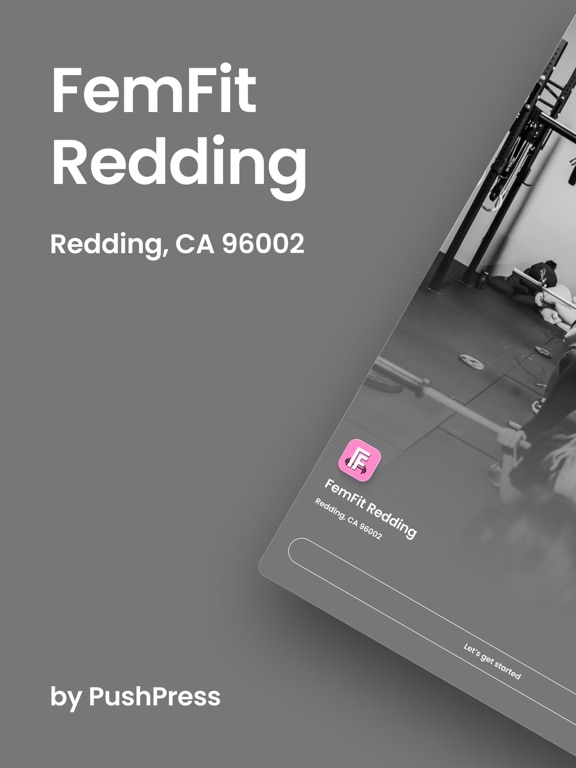 FemFit Redding iPad screenshot 1 - Health & Fitness app