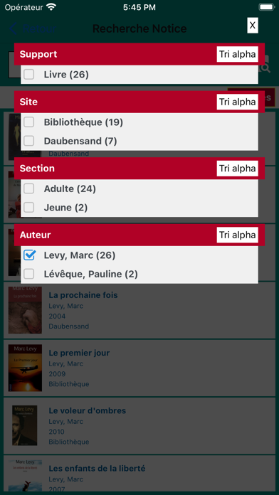 Biblix Mon Compte Screenshot