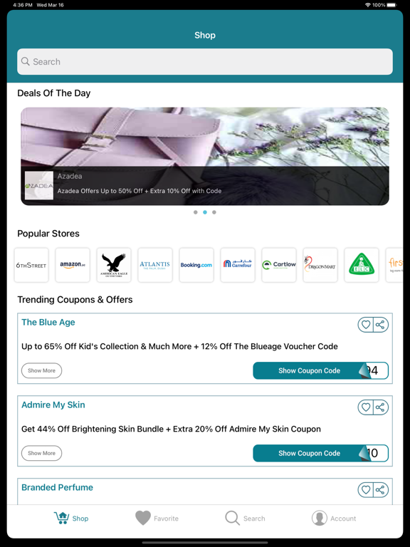 Screenshot #4 pour VoucherCodesUAE: Coupon Codes
