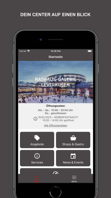 Rathaus-Galerie Leverkusen Screenshot