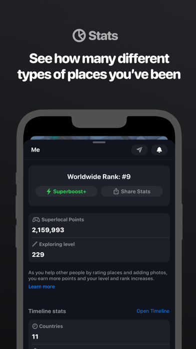 Superlocal: Map Your World Screenshot