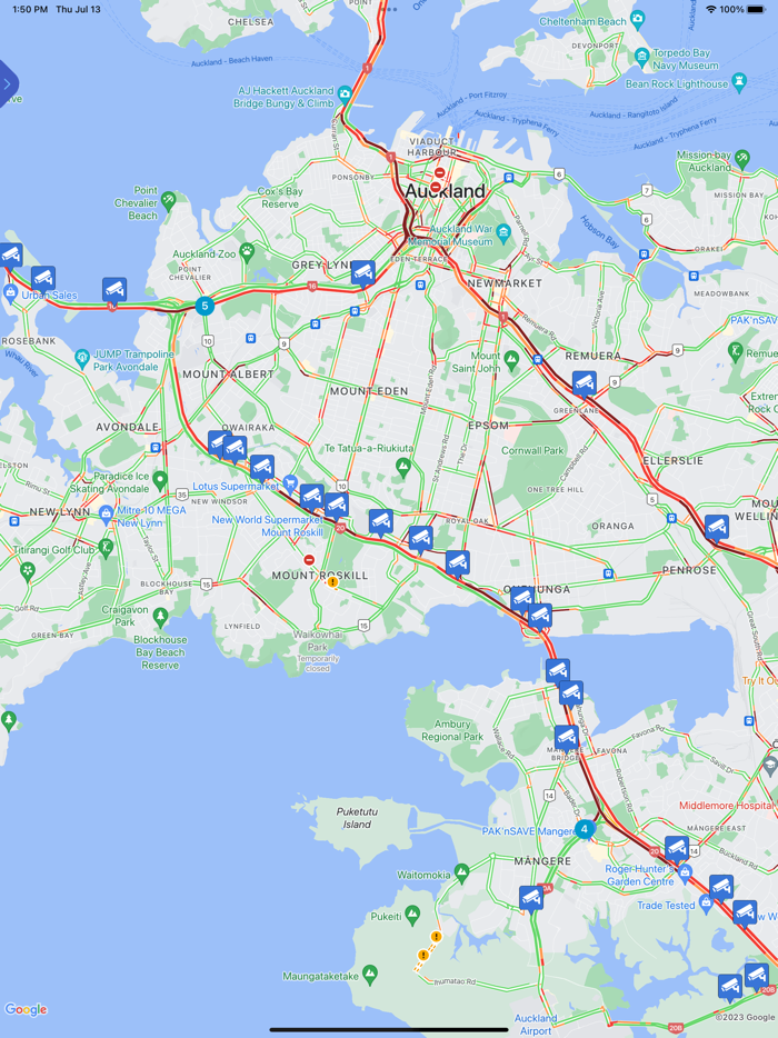 Live Traffic - New Zealand