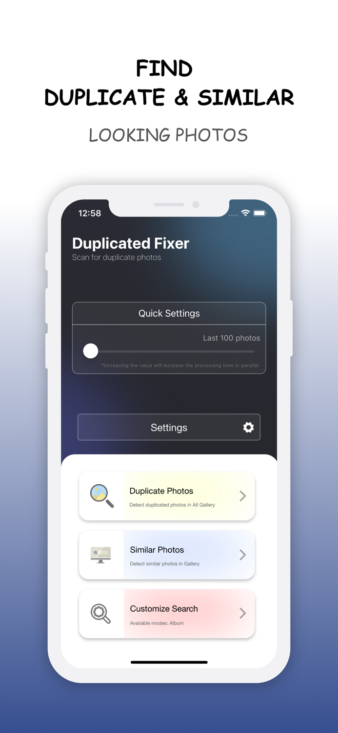 Duplicate Fixer - Photos