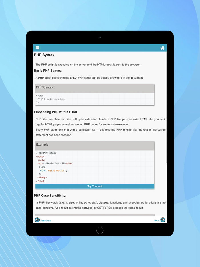 Learn PHP with example