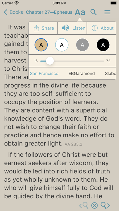 EGW Writings 2 Screenshot