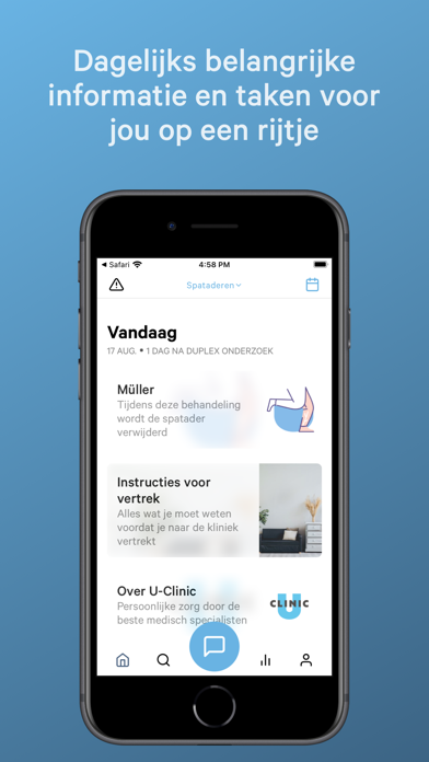 Mijn U-Clinic Screenshot