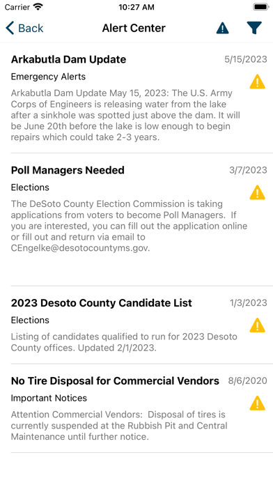 DeSoto County Connect Screenshot