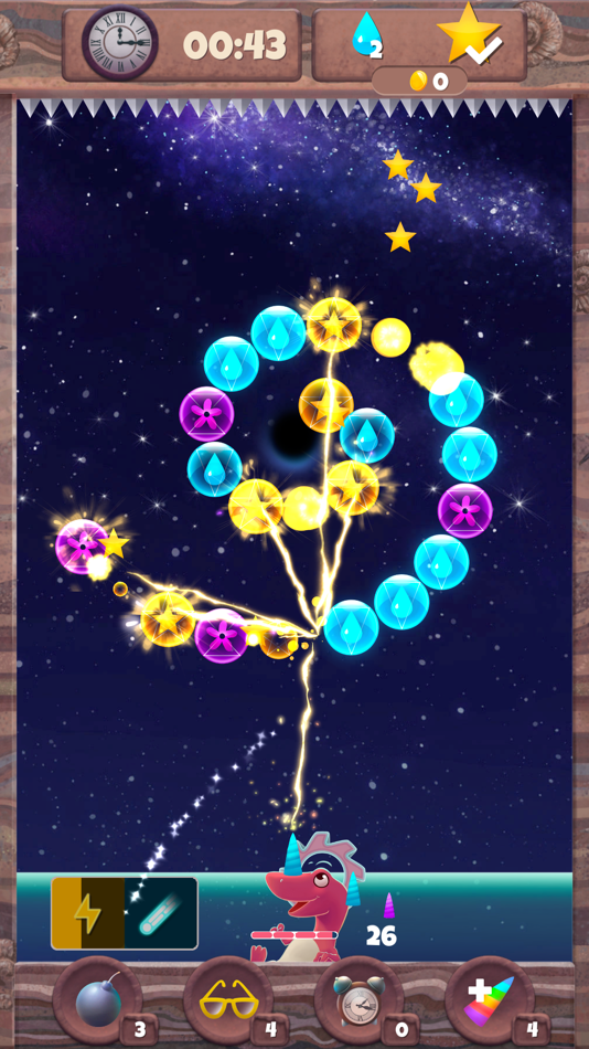 #1. Dino Bubble (iOS) 由: Nestor Dominguez Varela