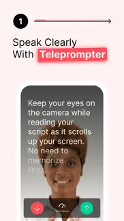teleprompter & captions, bigvu iphone screenshot 2