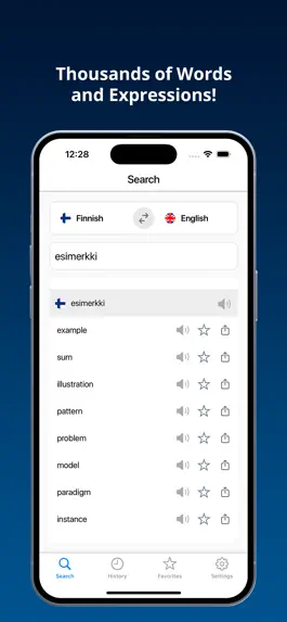 Game screenshot English Finnish Dictionary + apk