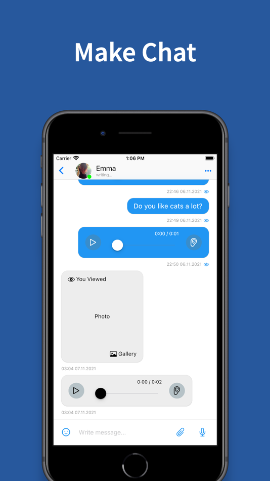 #4. Elele - Real Chat (iOS) 由: Cenkle Digital