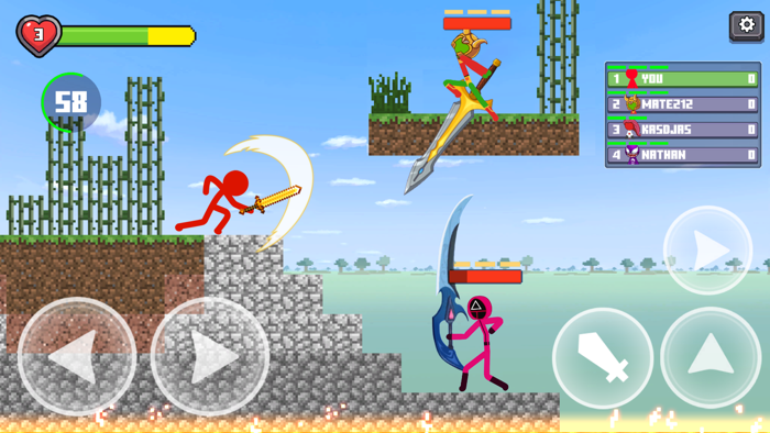 Stickman Combat Arena Battle