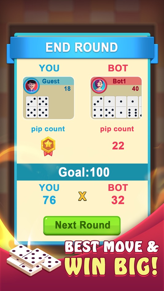 #7. Domino Board Game (iOS) Podle: OEngines Games LLP