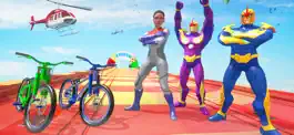 Game screenshot Superhero Cycle Stunts Racing mod apk