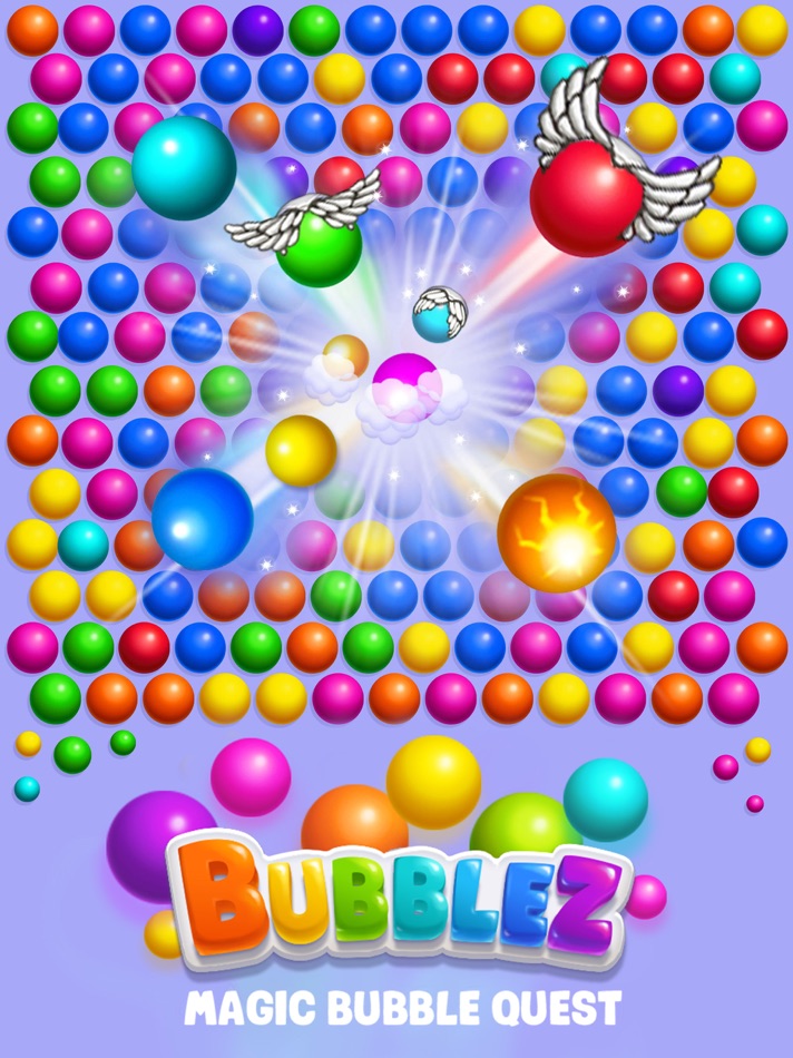 #9. Bubblez: Magic Bubble Quest HD (iOS) By: Absolutist Ltd