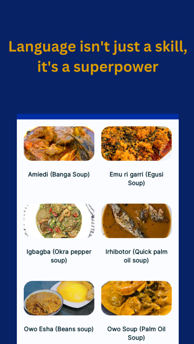 Urhobo Dictionary App Screenshot