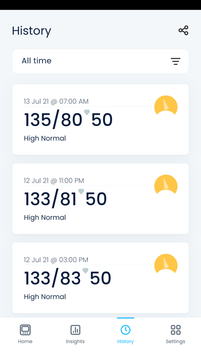 EasyBP - Blood Pressure Screenshot