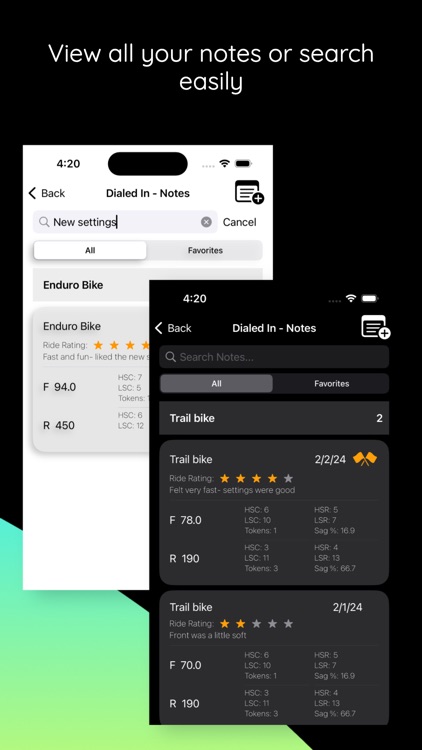 DialedIn Mtb screenshot-5