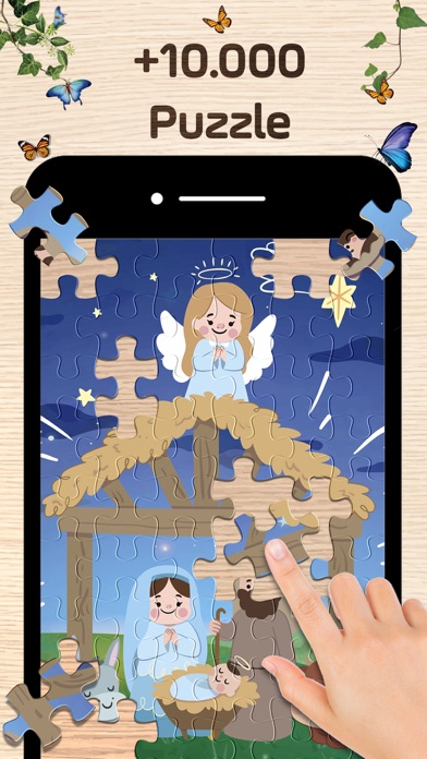 Bible Puzzles - Jesus Games Screenshot