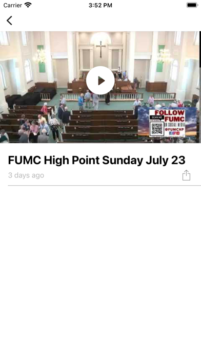 First UMC High Point Screenshot
