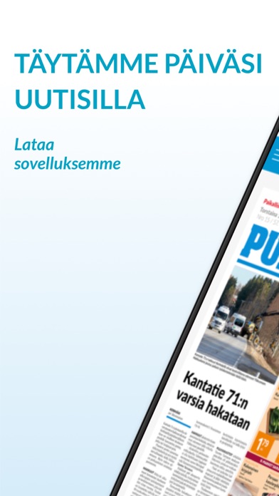 Puruvesi, päivän lehti Screenshot