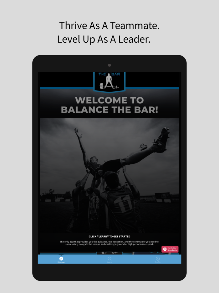 Balance The Bar Coaching App