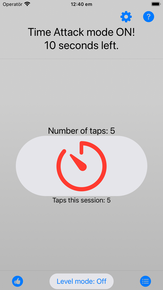 #6. The Pointless Tapping Game (iOS) By: Patrik Ell
