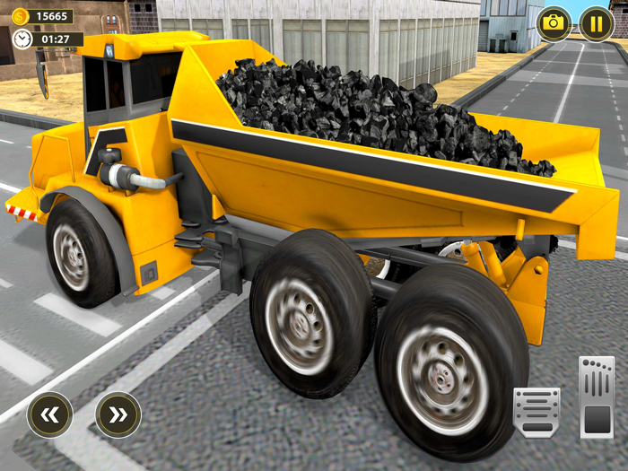 Heavy Excavator Dump Truck 3D