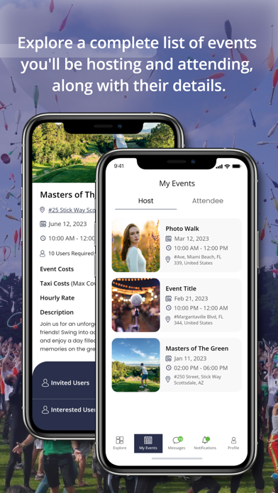 Aura Events Screenshot