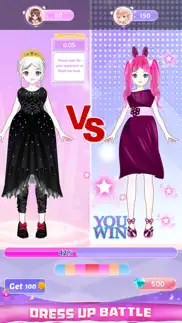 anime doll dress up & makeover iphone screenshot 2